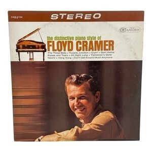 Floyd Cramer The Distinctive Piano Style Of Floyd Cramer LP RCA 1966 VG+